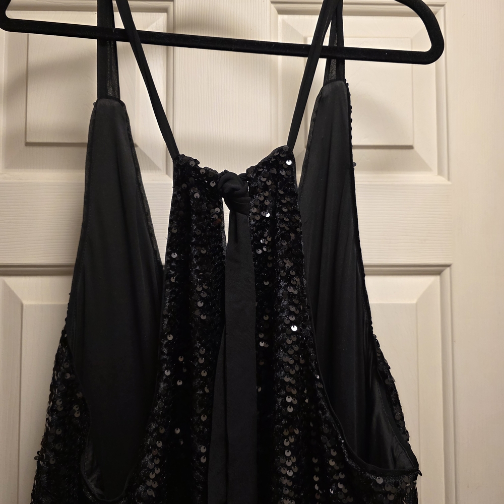 Hutch Sequins Halter Jumpsuit Size 3x - Picture 10 of 15
